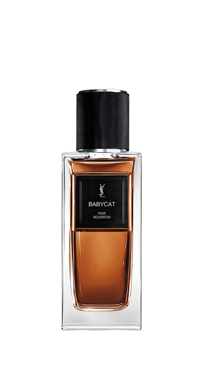 YSL Babycat Raw Bourbon